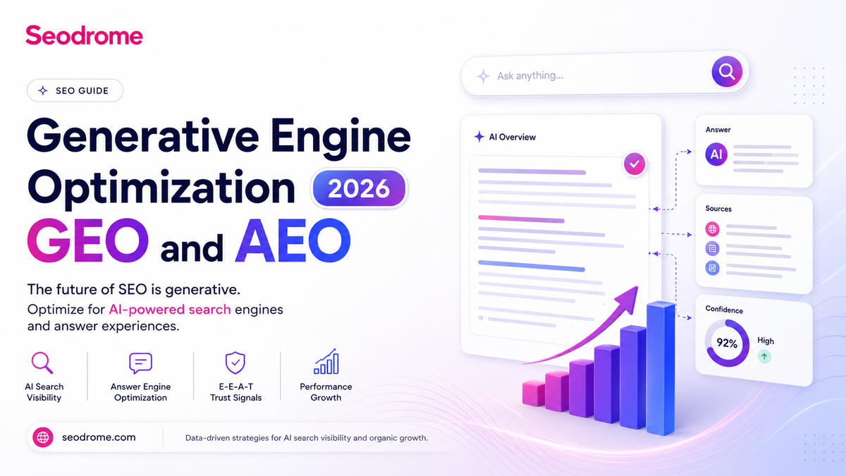 Generative Engine Optimization GEO and AEO in 2026
