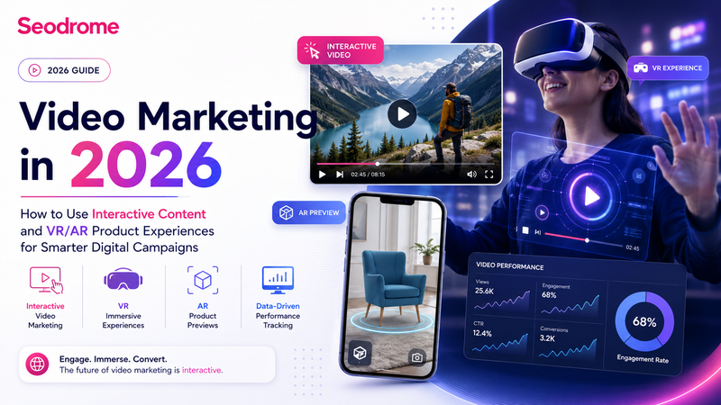 Video Marketing in 2026: Interactive Video and VR/AR Product Experiences