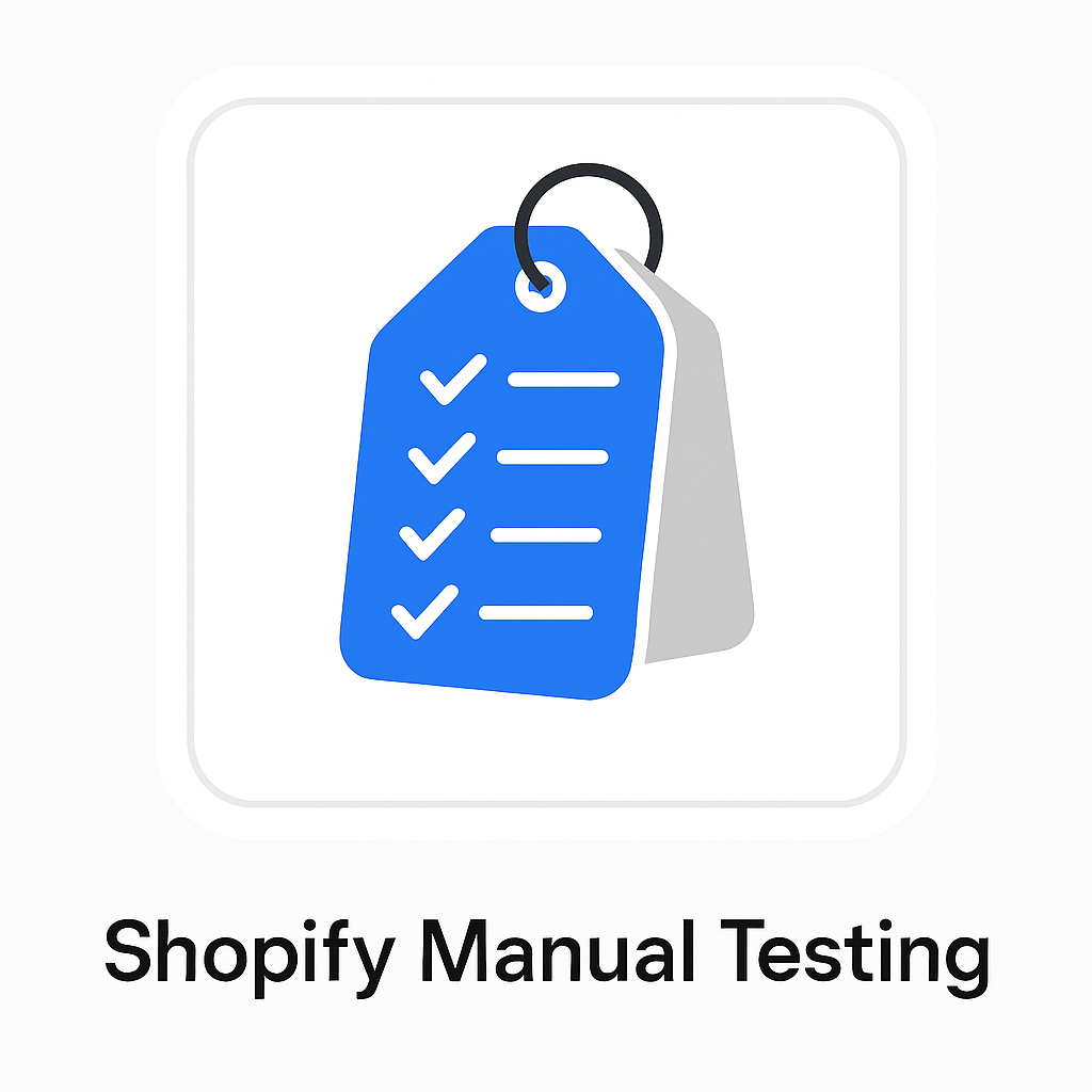 Shopify Manual Testing &amp; Reporting Paket